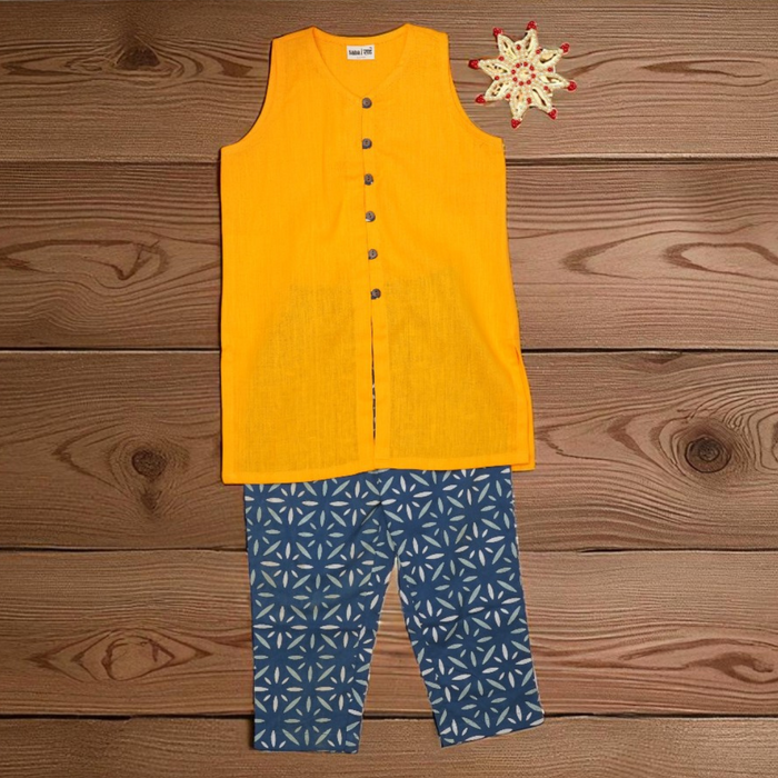 Genda Phool Girl - Kurta Pant Set for girls (1-7 Years)