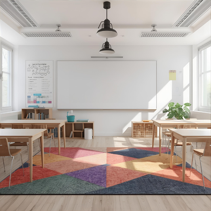 Geometric Pattern Area Rug