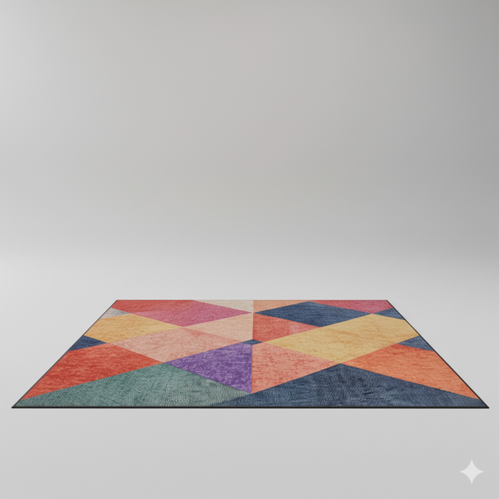 Geometric Pattern Area Rug