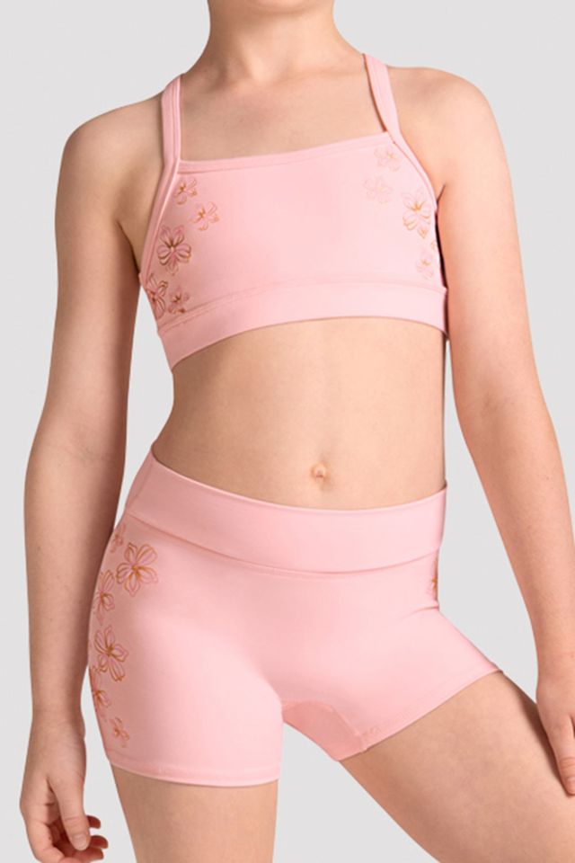 Girls Alexandra Floral Short