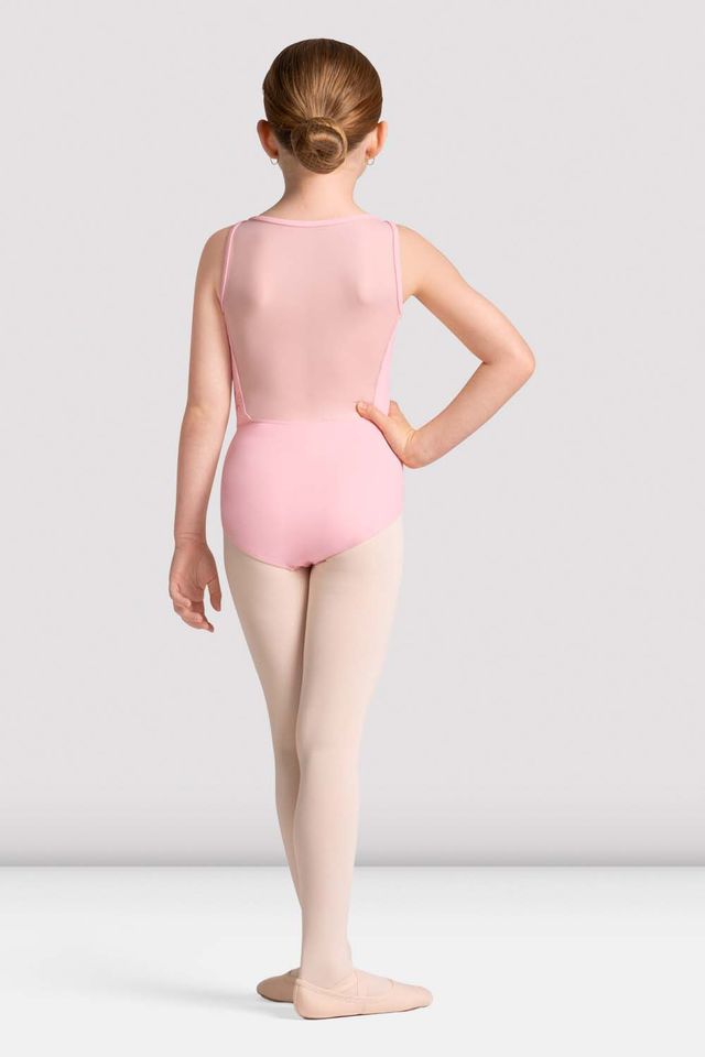 Girls Cara Boat Neck Leotard