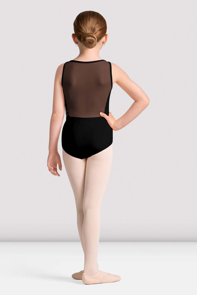 Girls Cara Boat Neck Leotard