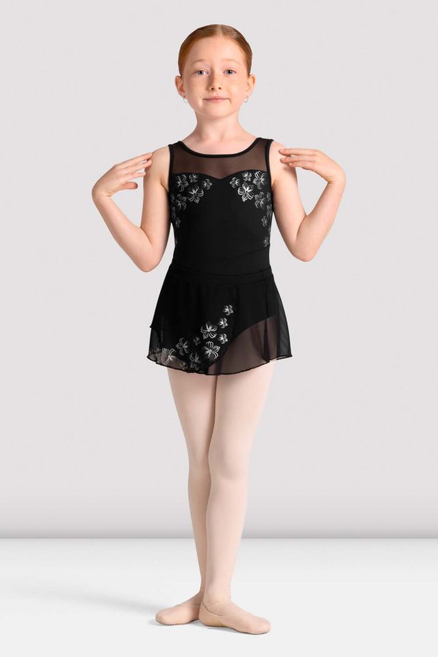 Girls Claire Mesh Wrap Skirt
