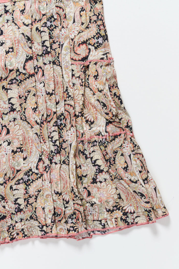 The Nesavu Girls Cotton Frock Girls Cotton Frock with Digital Print for Ethnic School Days and Casual Celebrations Nesavu Nesavu girls cotton frock digital ethnic print  perfect school events festive days