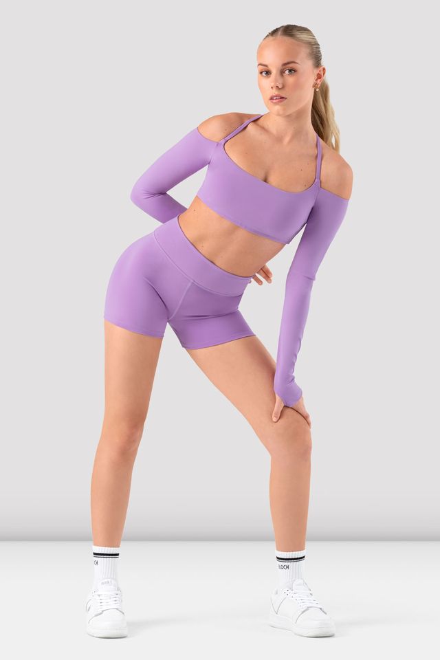 Girls Criss Cross Bolero Crop Top