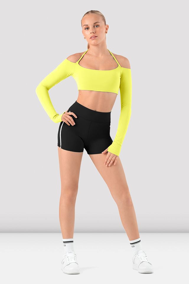 Girls Criss Cross Bolero Crop Top