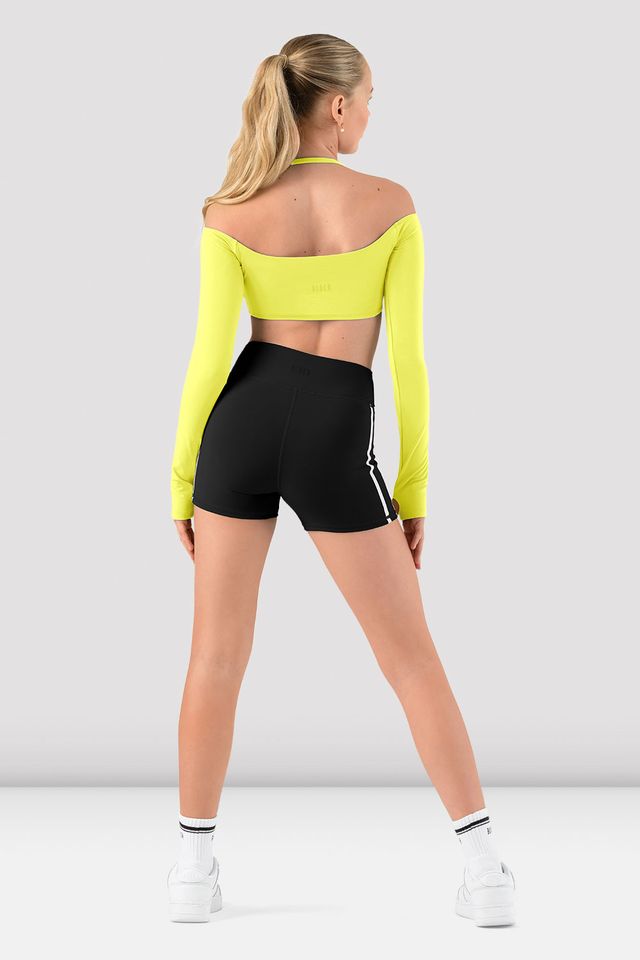 Girls Criss Cross Bolero Crop Top
