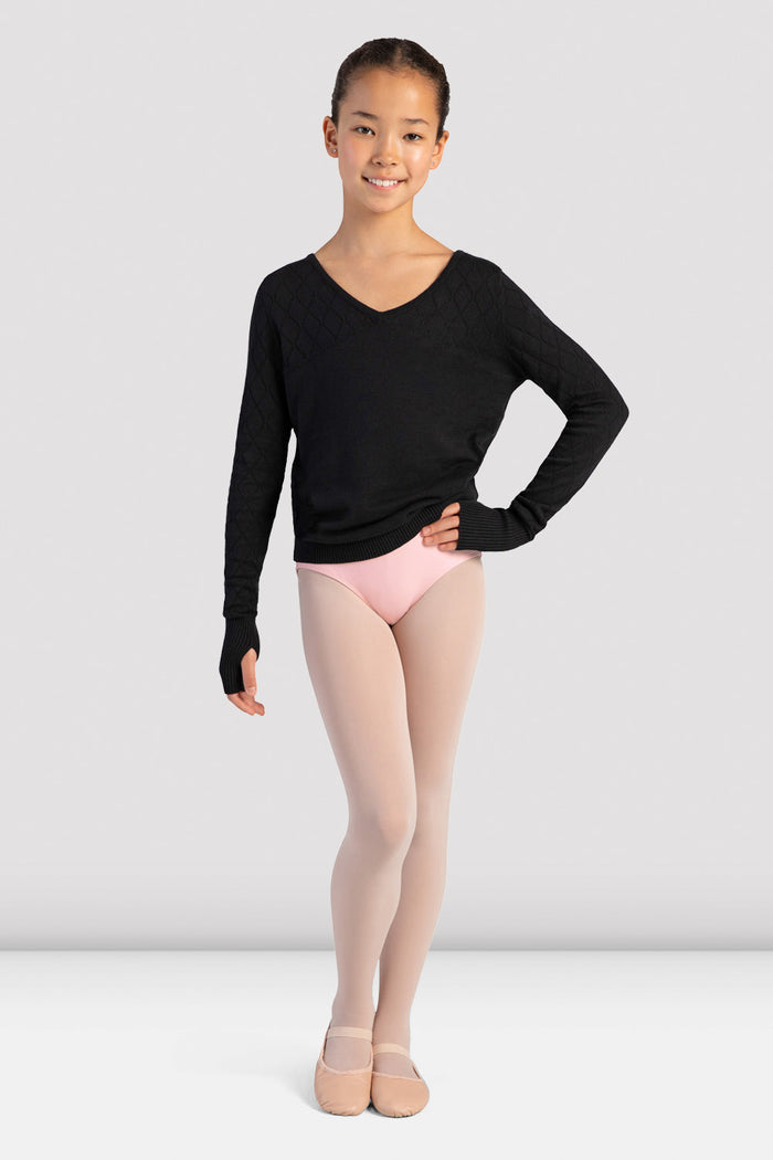 Girls Dulcie Knit Long Sleeve Sweater - BLOCH US