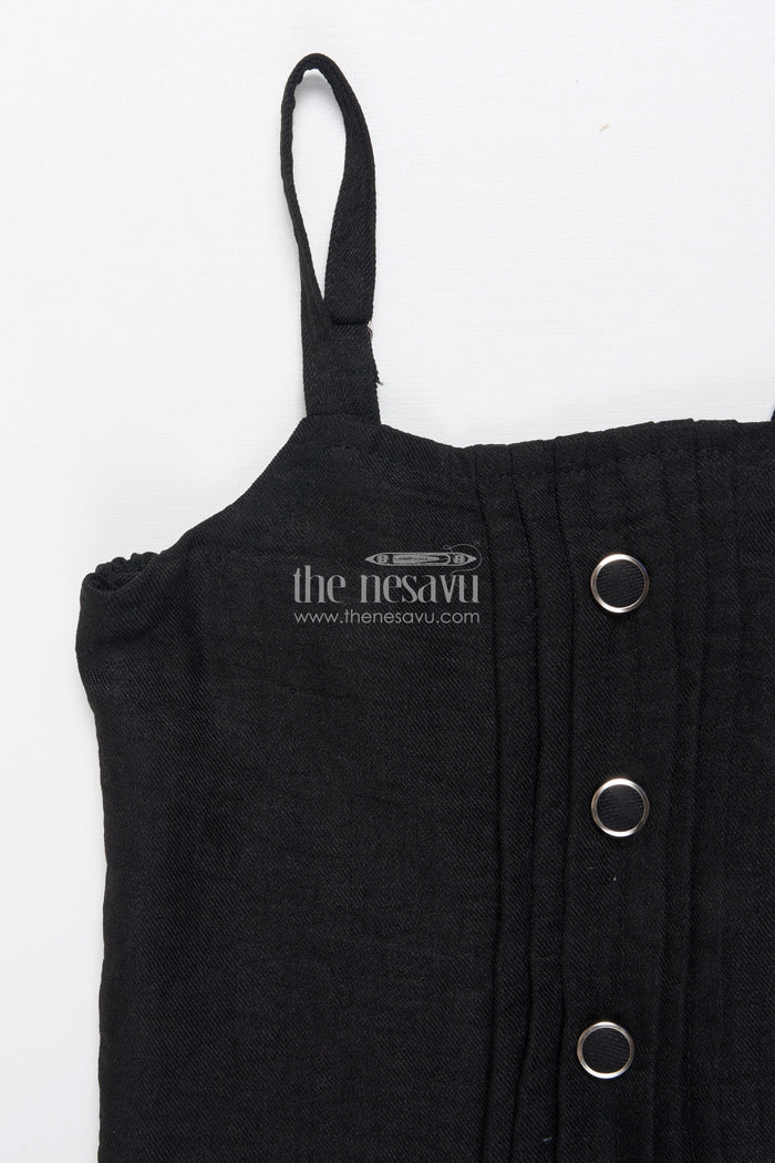The Nesavu Girls Co-Ord Sets Girls Ethnic Co-Ord Set with Floral Embroidery Perfect for Modern Festive Looks Nesavu Nesavu girls ethnic co-ord set jacket floral embroidery ideal festive modern occasions