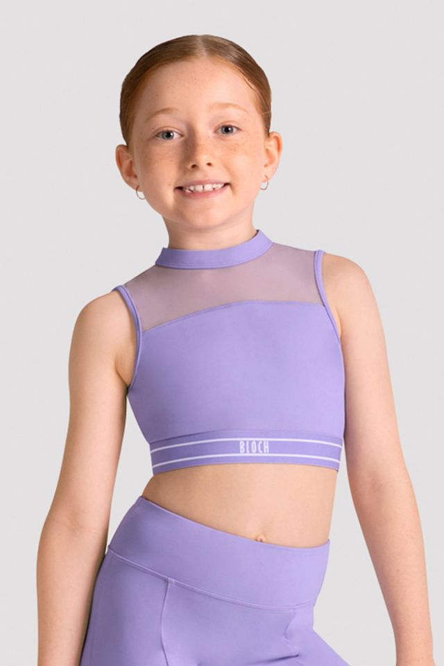 Girls Henny Open Back Crop Top