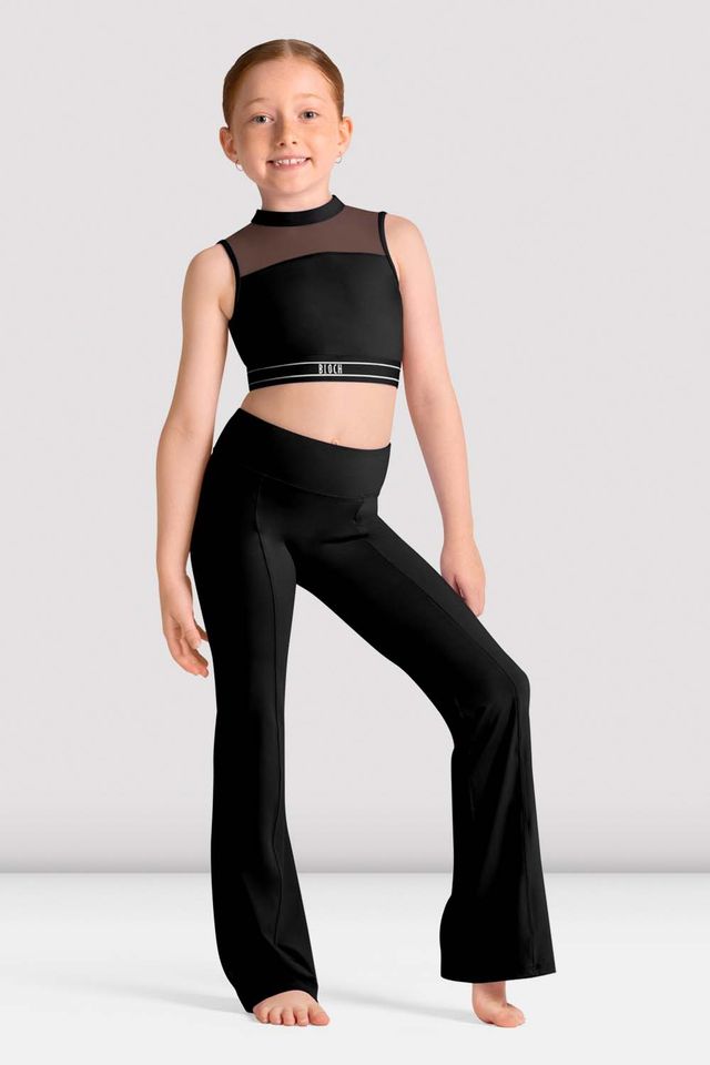 Girls Henny Open Back Crop Top