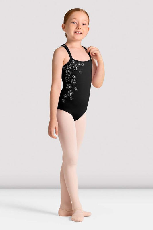 Girls Jade Cross Back Leotard