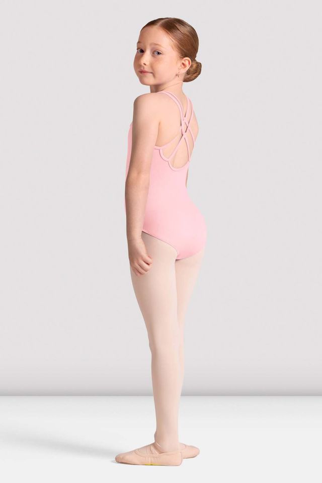 Girls Jade Cross Back Leotard