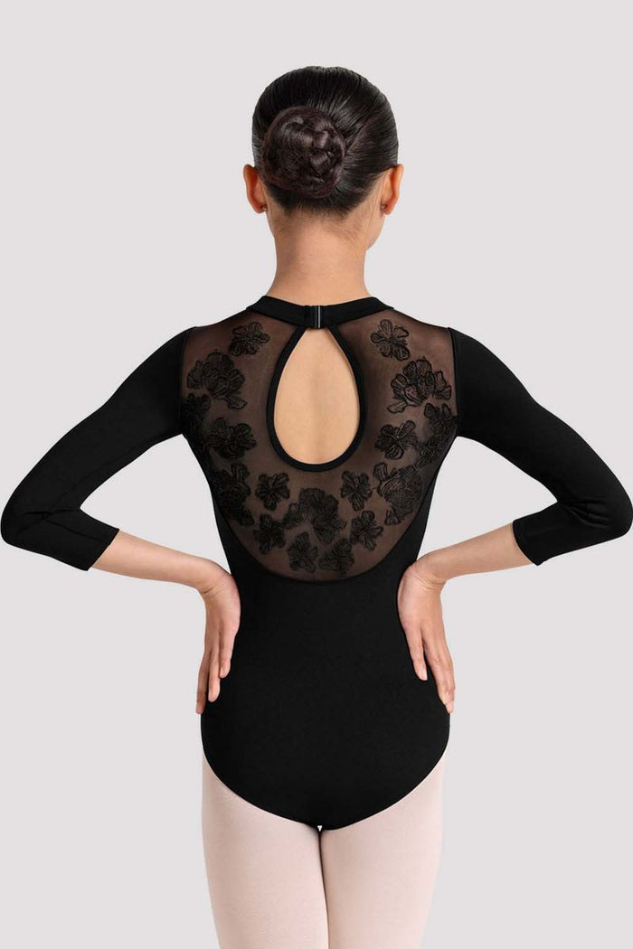 Girls Judy 3/4 Sleeve Leotard