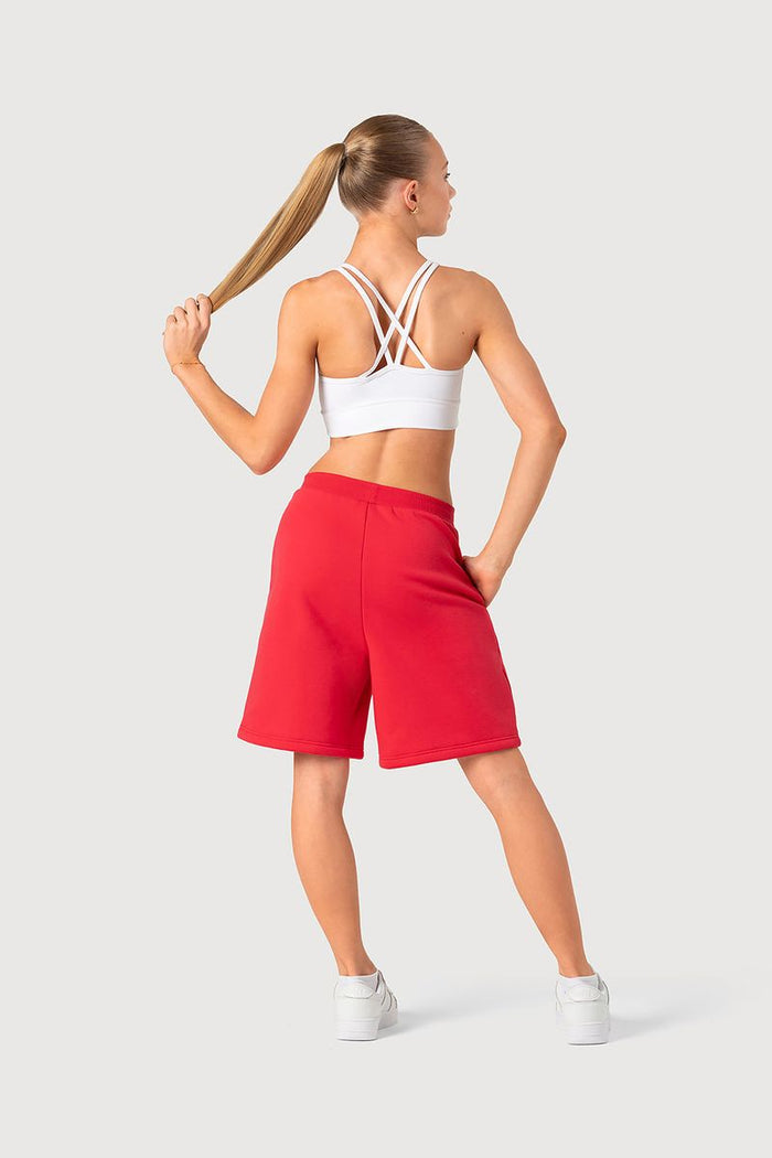 Girls Longline Sweat Short