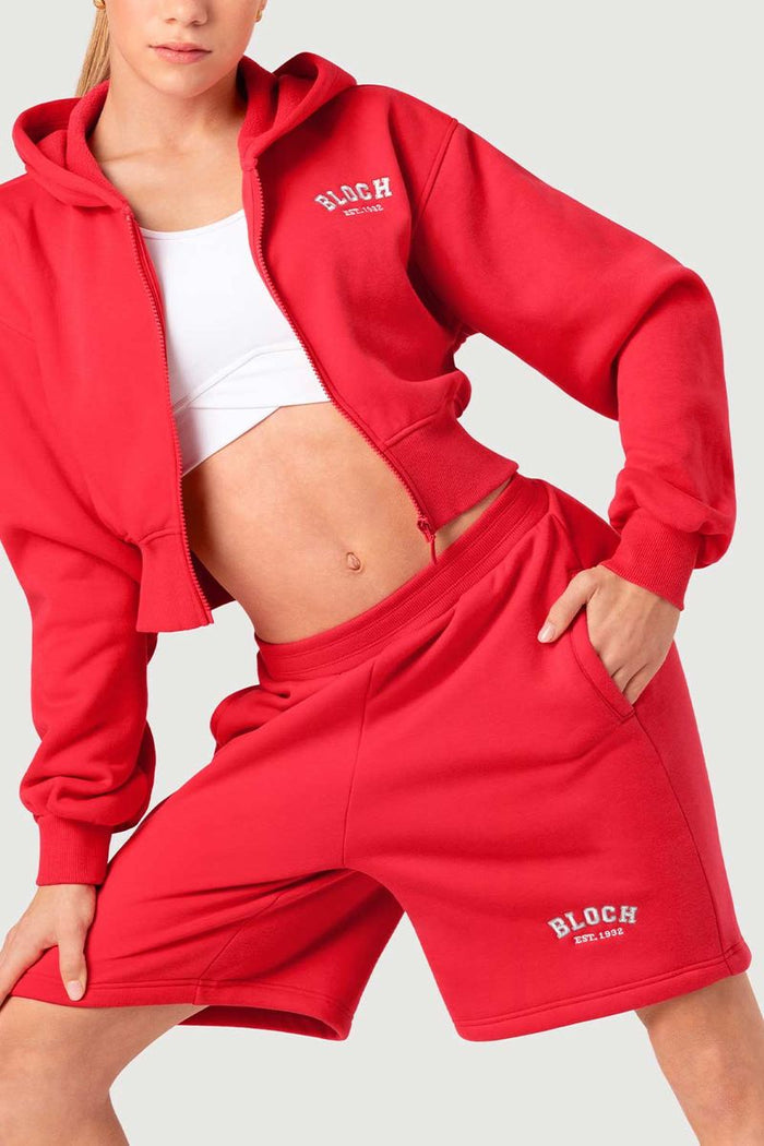 Girls Longline Sweat Short