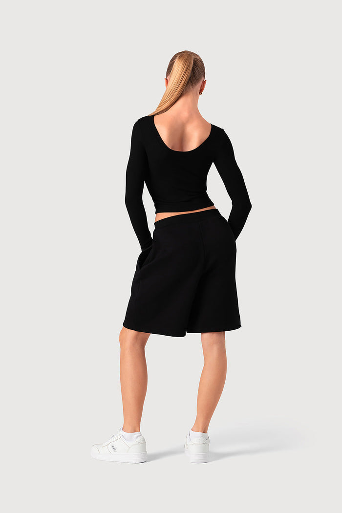 Girls Low Back Long Sleeve Top - BLOCH EU