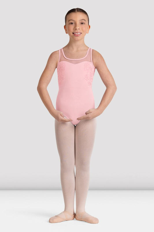 Girls Lulu Floral Tank Leotard