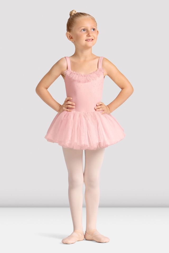 Girls Mirella Celestia Camisole Printed Tutu Dress