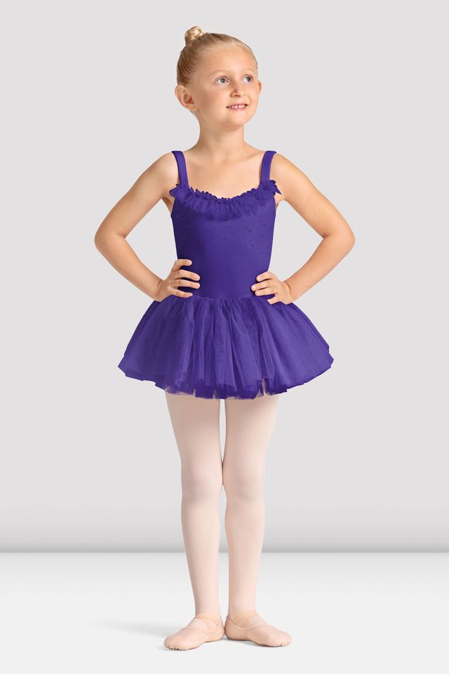 Girls Mirella Celestia Camisole Printed Tutu Dress