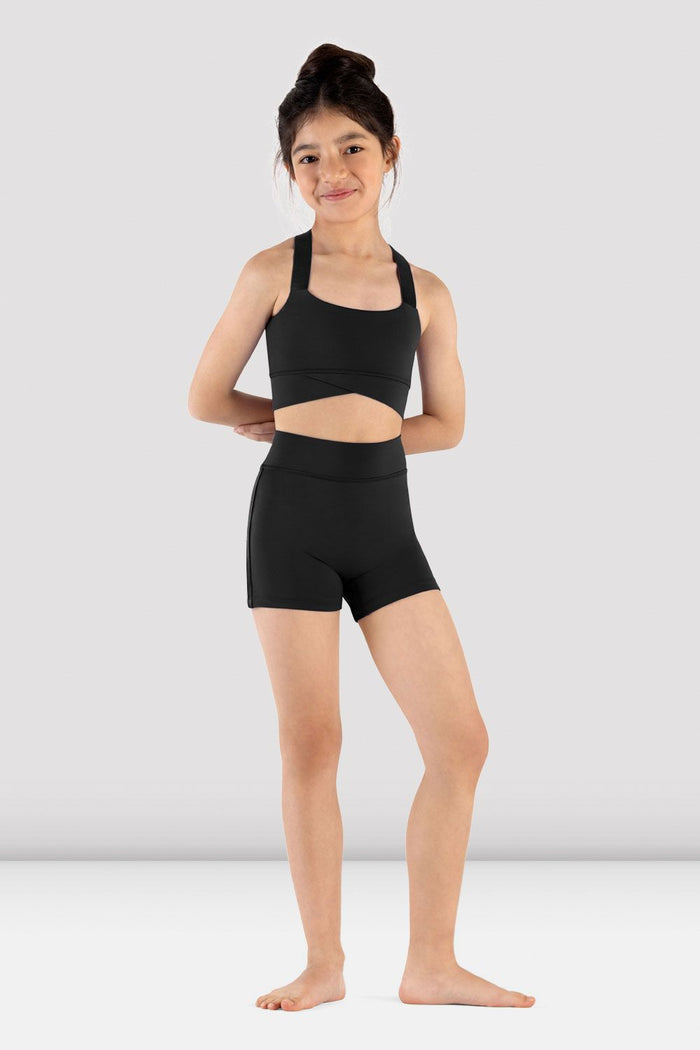 Girls Mirella Majesty Cross Back Crop Top