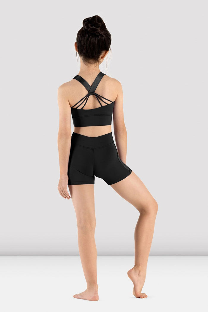 Girls Mirella Majesty Cross Back Crop Top