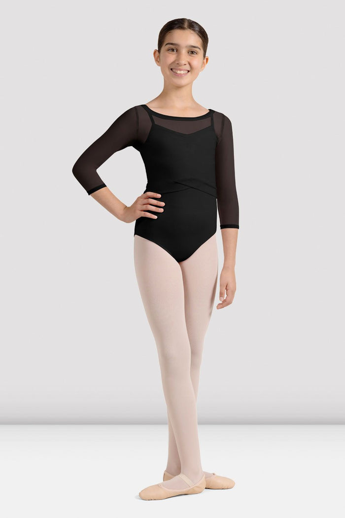 Girls Mirella Miami 3/4 Sleeve Top - BLOCH EU