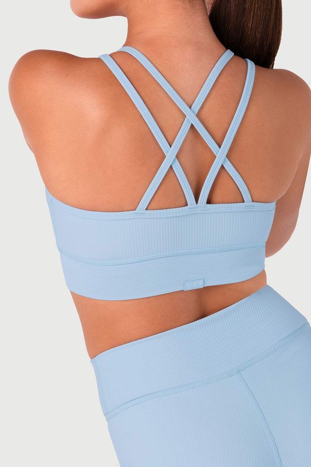 Girls Rib Striker Crop Top