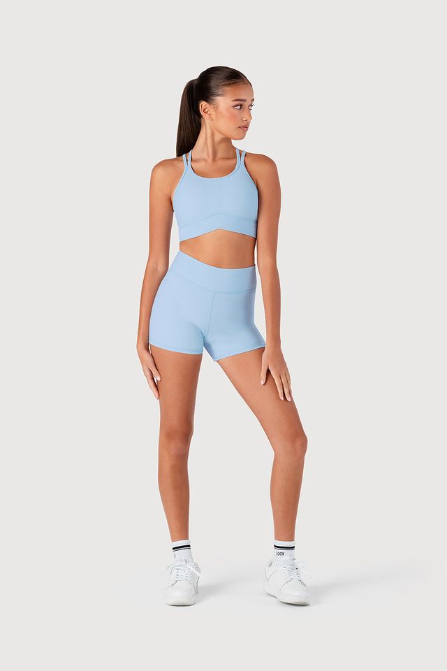Girls Rib Striker Crop Top