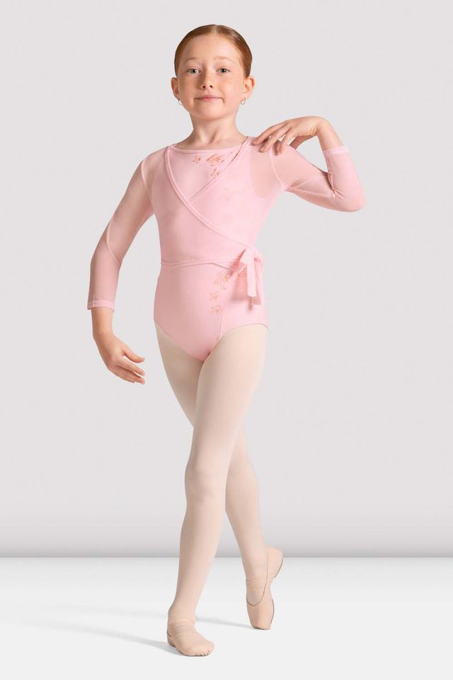 Girls Rolanda Long Sleeve Wrap Top