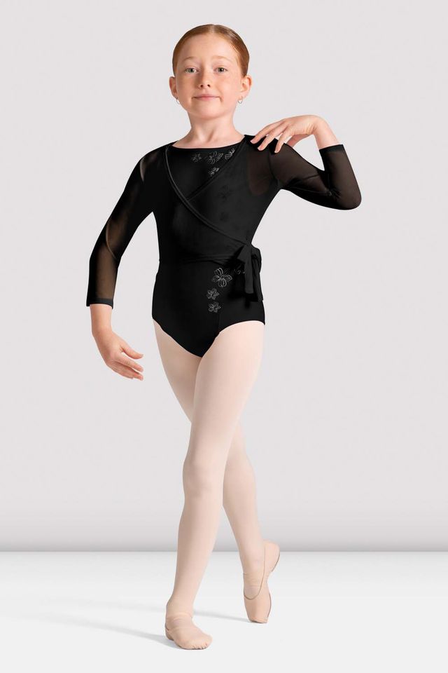 Girls Rolanda Long Sleeve Wrap Top