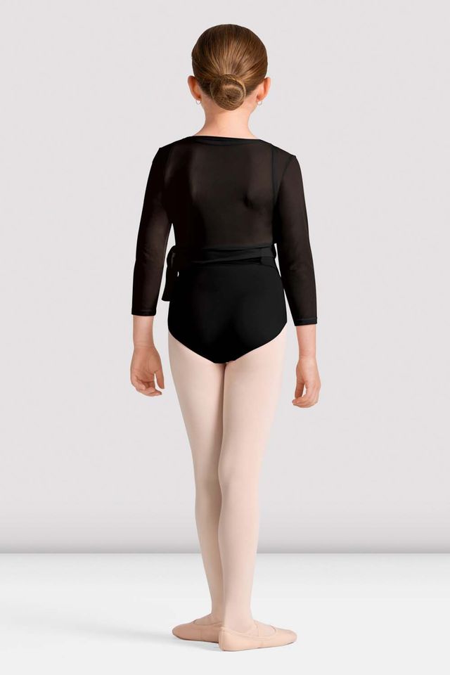 Girls Rolanda Long Sleeve Wrap Top