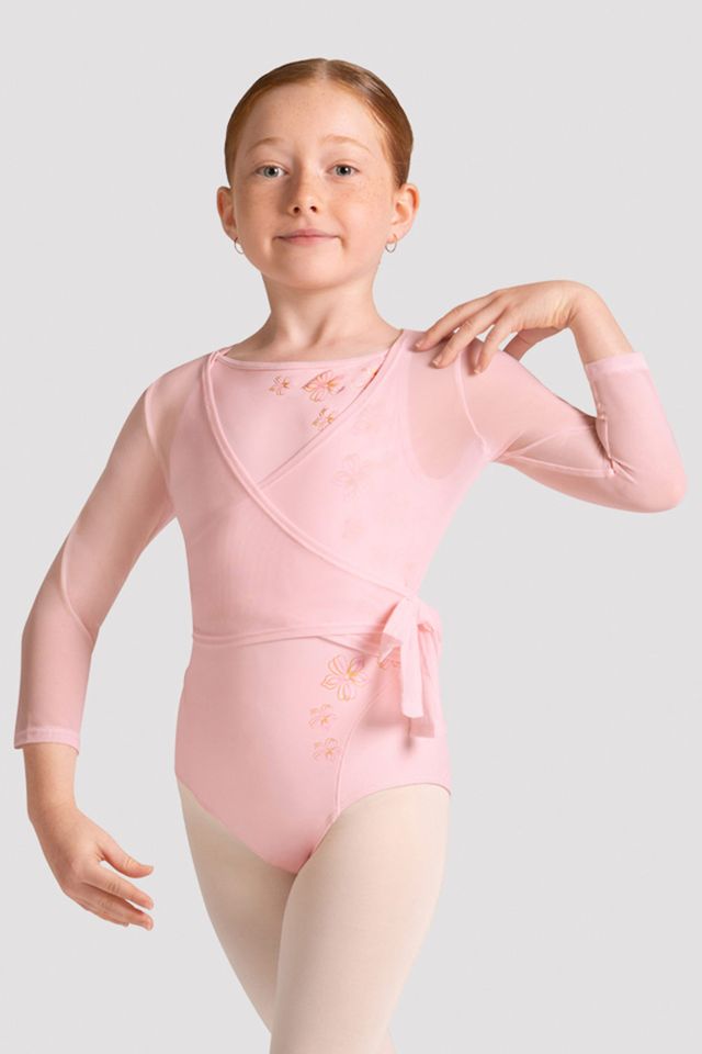 Girls Rolanda Long Sleeve Wrap Top