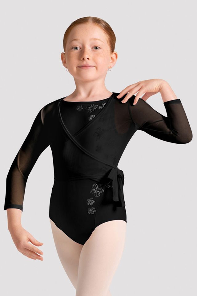 Girls Rolanda Long Sleeve Wrap Top