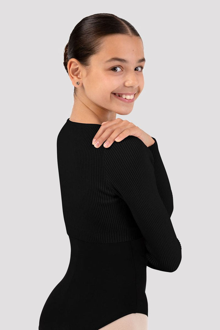 Girls Starling Knit Wrap Top - BLOCH EU