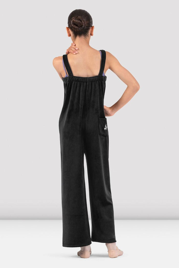 Girls Susan Velvet Jumpsuit