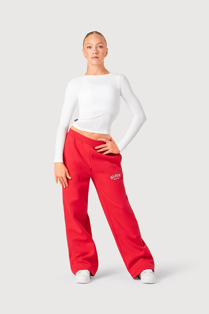 Girls Wide Leg Sweatpant