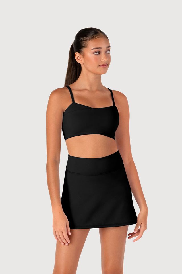 Girls Wrapped Camisole Crop Top