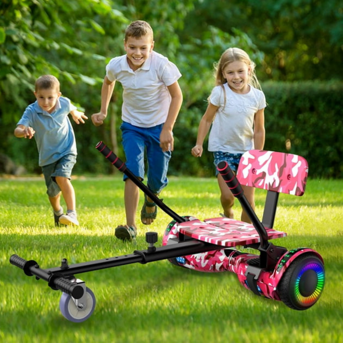 Go Kart Hoverboard Attachment Seat for Kids