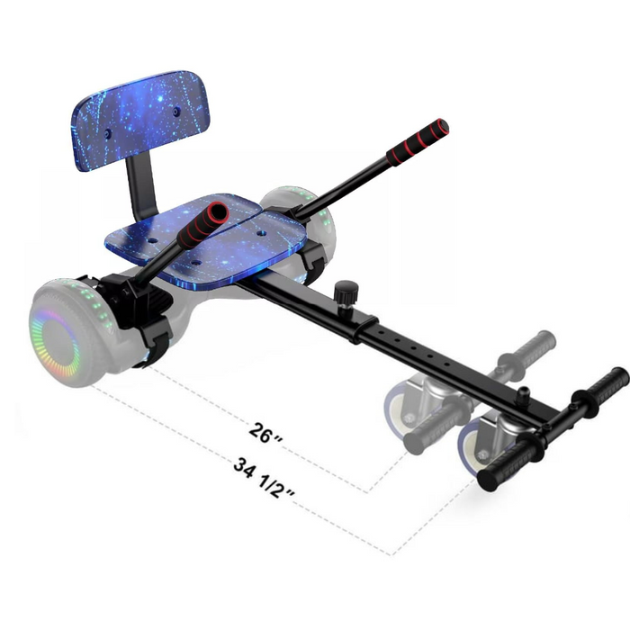 Go Kart Hoverboard Attachment Seat for Kids