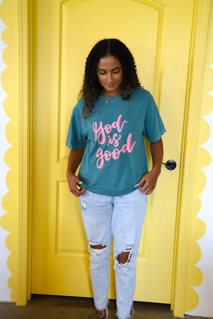 God is Good Emerald Tee
