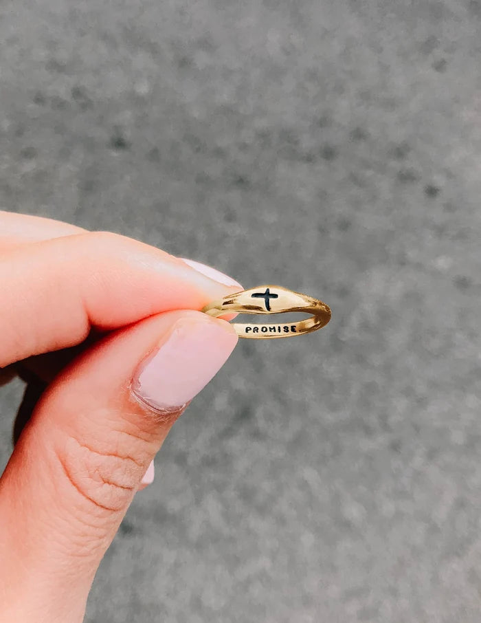 Gold Promise Ring