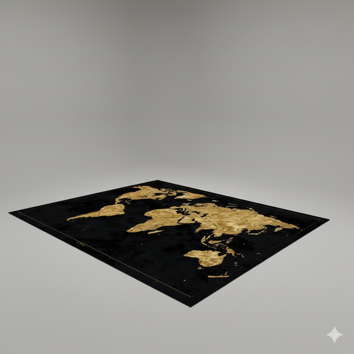 Golden Atlas Area Rug
