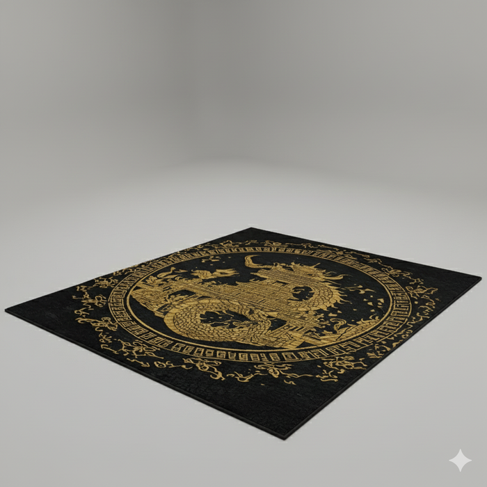 Golden Temple Area Rug