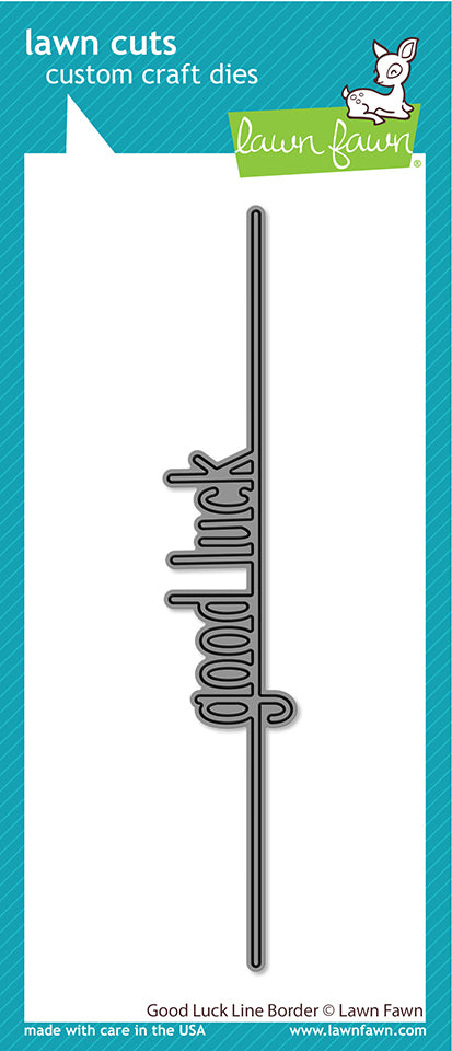 good luck line border