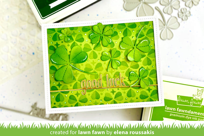 good luck line border