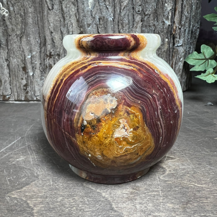 Green Onyx  Vase