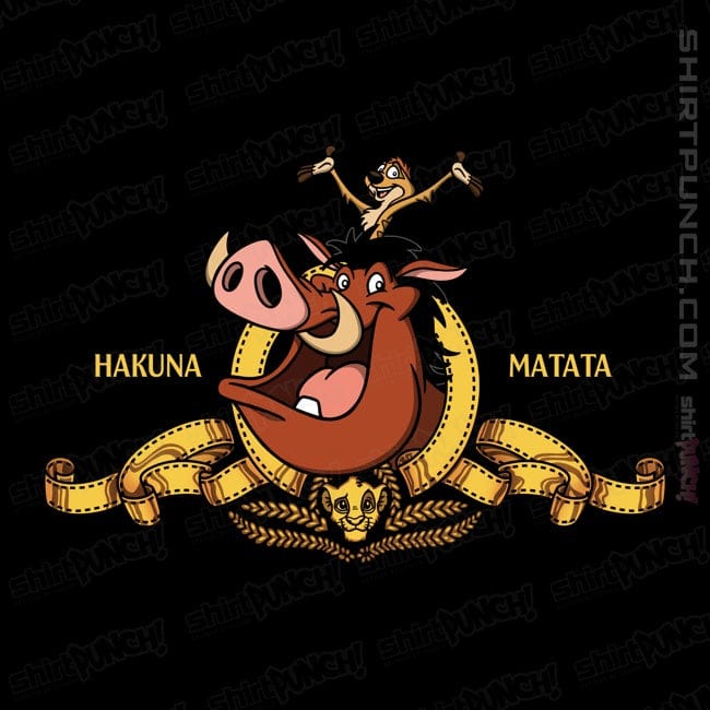 Daily_Deal_Shirts Magnets / 3"x3" / Black Hakuna Matata Studios