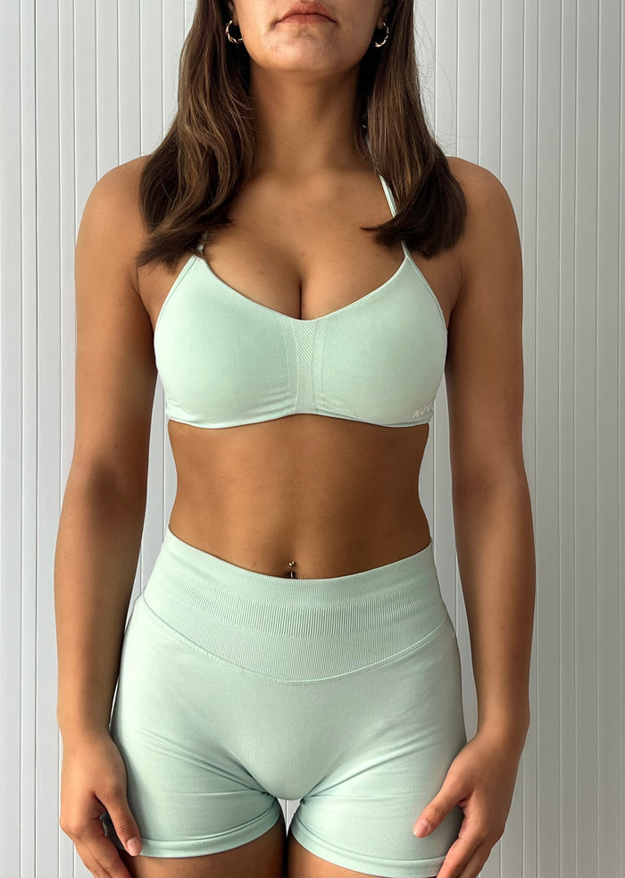 Halter Bra - Light Green