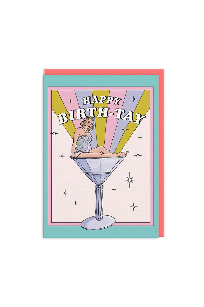 Happy Birth-Tay Birthday Card